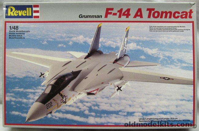 Revell 1/48 Grumman F-14A Tomcat - VF-84 USS Nimitz, 4540 plastic model kit